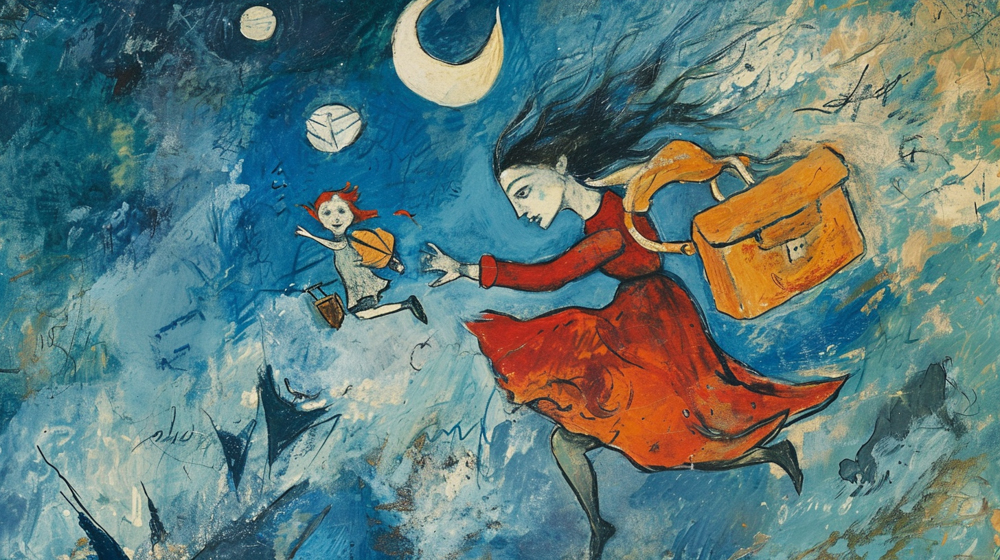 Dot and Dash by Chagall